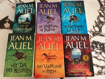 Jean M. Auel - De Aardkinderen Serie (6 delen) beschikbaar voor biedingen