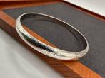 Bengel Armband met Bloemmotief – 835 Zilver – 9,39 gram, Ophalen of Verzenden, Zo goed als nieuw, Zilver, Zilver