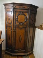 Antieke Eiken Garderobekast Toogkast, Huis en Inrichting, Ophalen of Verzenden, 25 tot 50 cm, Eikenhout, 100 tot 150 cm
