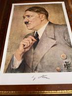 WO II kaart met handtekening, Verzamelen, Militaria | Tweede Wereldoorlog, Verzenden, Landmacht, Nederland, Foto of Poster