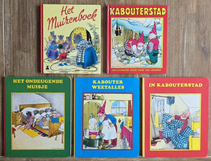 Boekjes van Nans van Leeuwen oa Het Muizenboek  , Boeken, Kinderboeken | Kleuters, Zo goed als nieuw, Fictie algemeen, Jongen of Meisje
