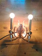Vintage Sciolari wandlamp, Ophalen of Verzenden, Gebruikt, Metaal, Neo Klassiek