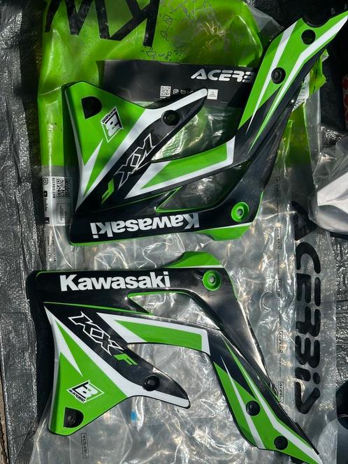 Kawasaki KXF Acerbis kappen + witte zijpanelen, Motoren, Onderdelen | Kawasaki, Nieuw, Ophalen of Verzenden