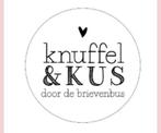 Sluitstickers knuffel &kus door de brievenbus per 5 stickers, Hobby en Vrije tijd, Nieuw, Ophalen of Verzenden