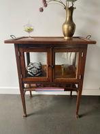 Theekastje | Vitrinekastje | Theemeubel, Ophalen, Gebruikt, 50 tot 100 cm, Glas