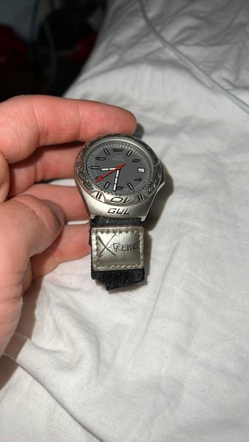 Oude gul horloge, Sieraden, Tassen en Uiterlijk, Horloges | Antiek, Overige merken, Staal, Ophalen