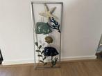Metalen Muurdecoratie Sealife, Huis en Inrichting, Ophalen, Minder dan 50 cm, 50 tot 75 cm, Zo goed als nieuw