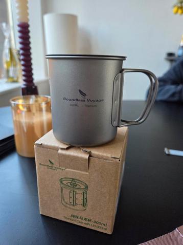 Boundless Voyage Titanium Beker 300ml - Nieuw! beschikbaar voor biedingen