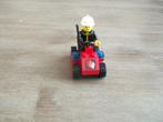 lego brandweer 6611 fire chief's car (1981), Ophalen of Verzenden, Gebruikt, Complete set, Lego