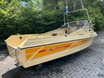 Shetland vis toerboot., Watersport en Boten, Ophalen of Verzenden, Gebruikt, Polyester, Tot 6 meter