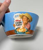 Vintage Kellogg’s Corn Flakes Ontbijtkom kom Kelloggs Bowl, Gebruiksvoorwerp, Ophalen of Verzenden, Zo goed als nieuw, H