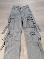 Bershka Cargo Broek - Maat 32, Ophalen of Verzenden, Zo goed als nieuw, Maat 34 (XS) of kleiner, Grijs