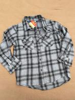 104 nieuwe ruiten blouse jongens, Kinderen en Baby's, Kinderkleding | Maat 104, Nieuw, Jongen, Ophalen of Verzenden, Overhemd of Blouse