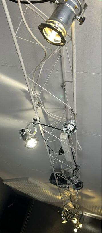 Deco Truss met 7 stuks Mini Par beschikbaar voor biedingen