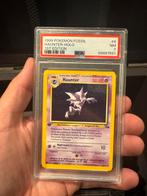Haunter 1st Edition PSA 7 - Fossil Holo, Ophalen of Verzenden, Gebruikt, Losse kaart
