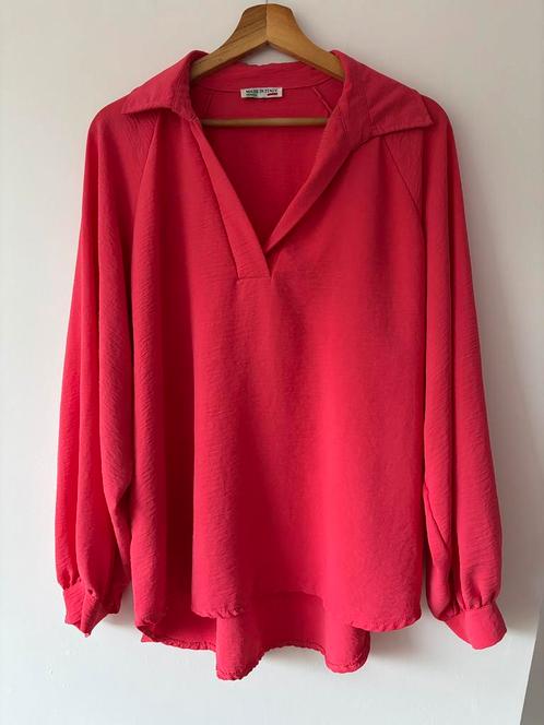 Blouse maat 44/46, Kleding | Dames, Blouses en Tunieken, Zo goed als nieuw, Maat 42/44 (L), Roze, Ophalen of Verzenden