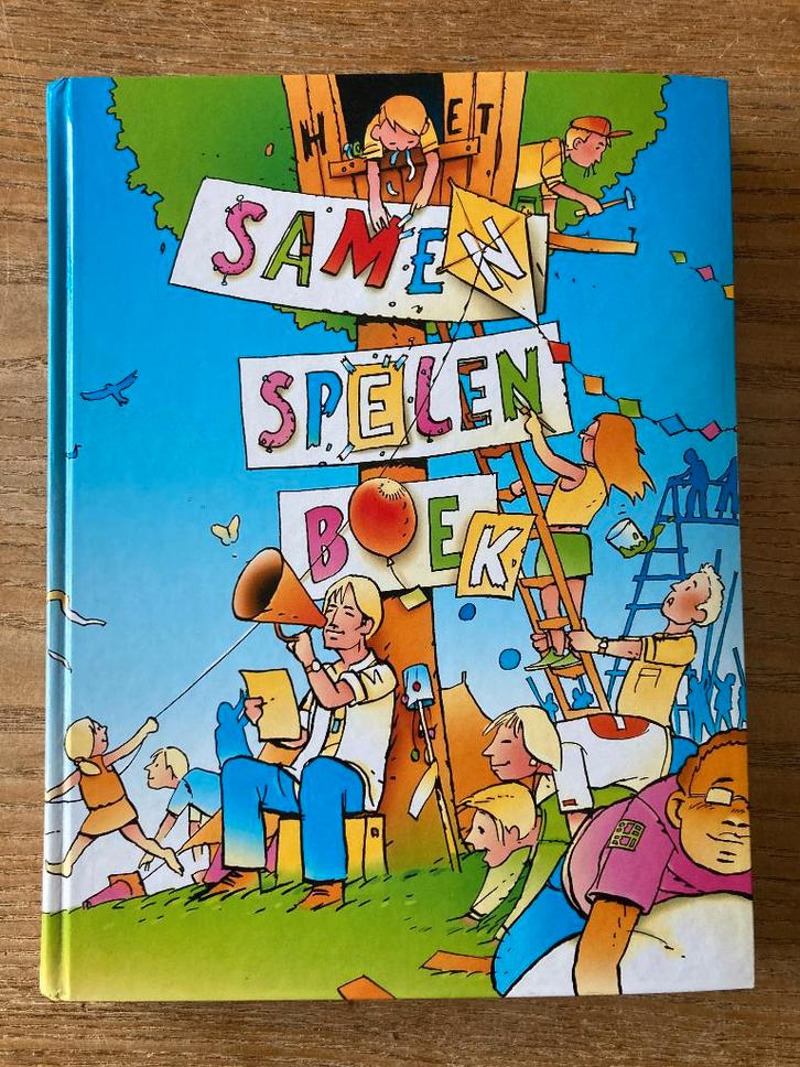 Jong NL - SamenSpelenBoek - handboek jeugdwerk - zgan, Verzamelen, Scouting, Zo goed als nieuw, Boek of Tijdschrift, Ophalen of Verzenden