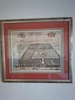 Ets van kasteel Rynsburch, Antiek en Kunst, Ophalen of Verzenden