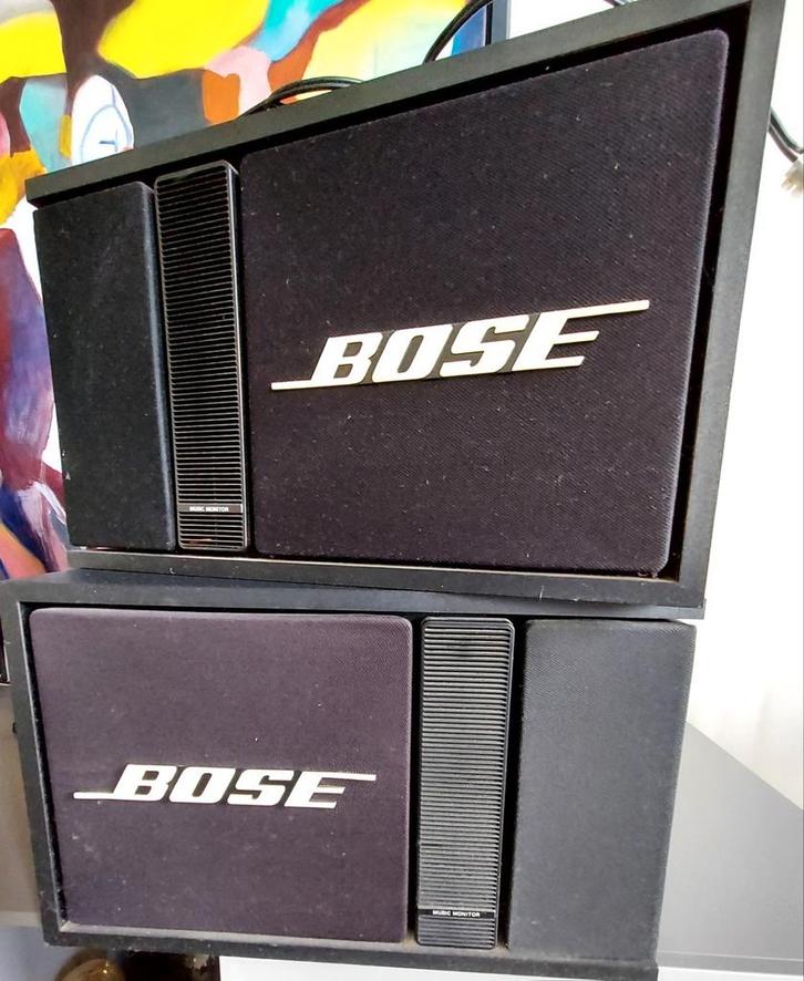 Vintage Bose boxen 301 serie 2 (linker en rechter), Muziek en Instrumenten, Versterkers | Keyboard, Monitor en PA, Gebruikt, Minder dan 500 watt