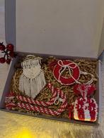 Macrame set decoratie kerstversiering, Ophalen of Verzenden, Nieuw