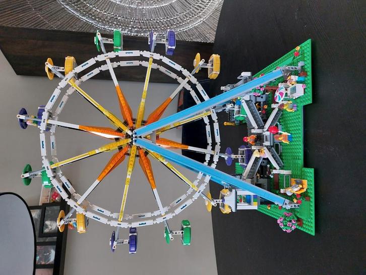 Lego 10247 reuzenrad, Kinderen en Baby's, Speelgoed | Duplo en Lego, Zo goed als nieuw, Ophalen of Verzenden