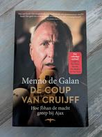 Menno de Galan - De coup van Cruijff, Ophalen of Verzenden, Zo goed als nieuw, Balsport, Menno de Galan