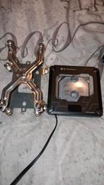 baroww cpu block met Intel mounting., Computers en Software, Computerkoelers, Ophalen of Verzenden, Gebruikt, Waterkoeling