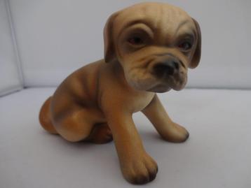 Porseleinen jonge Boxer hond van Goebel II no: 30-639-01-7 beschikbaar voor biedingen