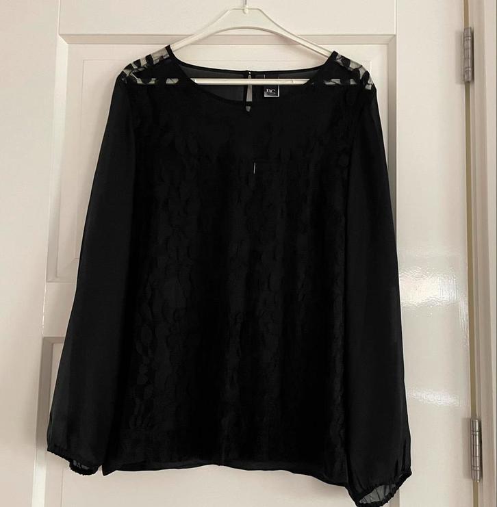 Leuke nieuwe zwarte sjieke tuniek, Kleding | Dames, Grote Maten, Zo goed als nieuw, Blouse of Tuniek, Zwart, Ophalen of Verzenden