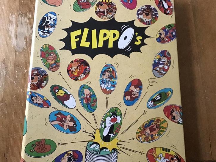 Flippo’s map 1 en 2 met poster, Verzamelen, Flippo's, Verzameling, Met verzamelmap(pen), Ophalen of Verzenden