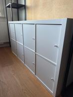 Kallax Ikea Kast (Wit), Ophalen, 100 tot 150 cm, Zo goed als nieuw, Minder dan 100 cm