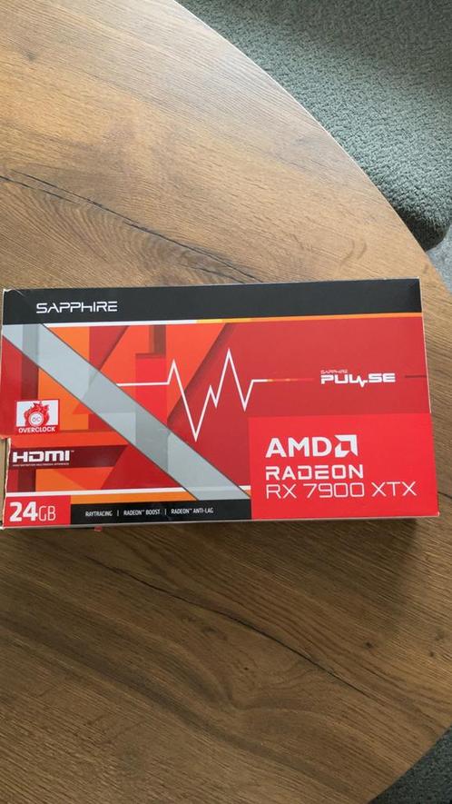 *NIEUW* AMD Radeon RX 7900 XTX 24GB videokaart, Computers en Software, Videokaarten, Nieuw, AMD, PCI-Express 4.0, GDDR6, HDMI