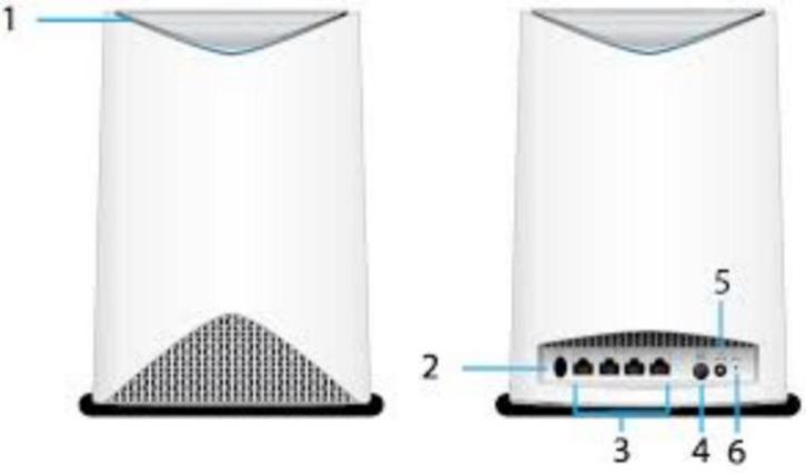 Netgear Orbi Pro Satelliet SRS60 Satelliet Wifi-5, Computers en Software, WiFi-versterkers, Gebruikt, Ophalen of Verzenden