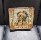 Wascana sigarenblikje Kampen indiaan, Ophalen of Verzenden, Zo goed als nieuw, Overige