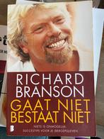 Boek Richard Branson - Gaat niet bestaat niet, Ophalen of Verzenden, Zo goed als nieuw