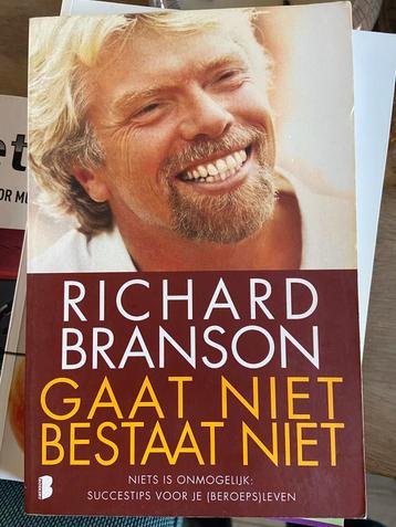 Boek Richard Branson - Gaat niet bestaat niet beschikbaar voor biedingen