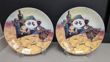 St.James kunst op tafel borden beschikbaar voor biedingen