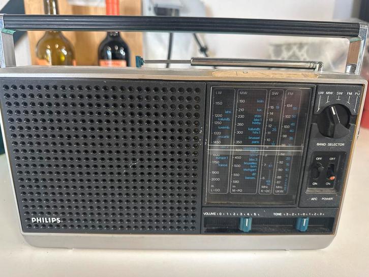 Philips Transistorradio - Vintage, Audio, Tv en Foto, Radio's, Gebruikt, Transistorradio, Ophalen of Verzenden