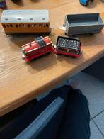 Thomas de trein.  Clarabel en wagon. Metalen treinstel klein, Kinderen en Baby's, Ophalen of Verzenden, Gebruikt