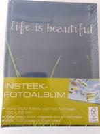 Insteek fotoalbum LIFE IS BEAUTIFUL, Nieuw, Ophalen of Verzenden