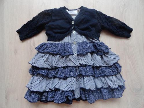 Salty Dog LeChic jurk vest navy blauw maat 62, Kinderen en Baby's, Babykleding | Maat 62, Zo goed als nieuw, Meisje, Jurkje of Rokje