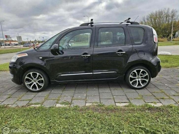 Citroën C3 Picasso 1.6 VTI 2010 Zwart, Auto's, Citroën, Particulier, C3 Picasso, Achteruitrijcamera, Adaptieve lichten, Airbags