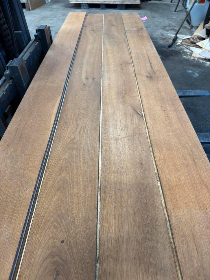 Eiken vloer 29m2 multivloer 16,5cm breed 2cm dik toplaag 7mm, Doe-het-zelf en Verbouw, Vloerdelen en Plavuizen, Gebruikt, Vloerdelen of -planken