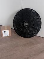 Good & Mojo Wandlamp Jute Zwart - Ø40cm, Ophalen, Nieuw, Stof