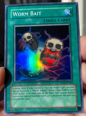 Yu-Gi-Oh! Worm Bait TF04 5d Tag Force Promo ! beschikbaar voor biedingen
