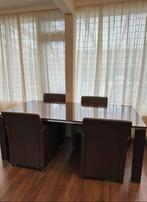 Moet snel weg Houten Dressoir met Eettafel en salontafel, Gebruikt, 150 tot 200 cm, Ophalen of Verzenden, Metaal