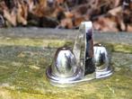 oud verzilverde peper en zout stelletjes, Antiek en Kunst, Ophalen of Verzenden
