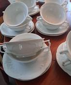 Rosenthal Sanssouci weiss soepkom met schotel , nieuwstaat, Antiek en Kunst, Ophalen of Verzenden