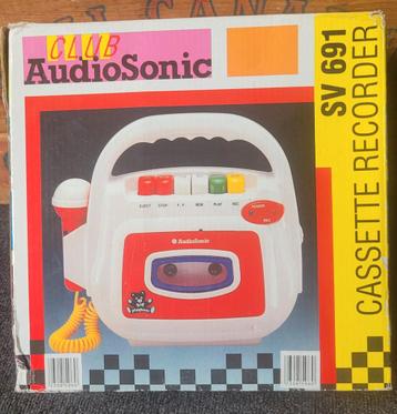 Audiosonic SV 691 Cassette Recorder vintage  beschikbaar voor biedingen