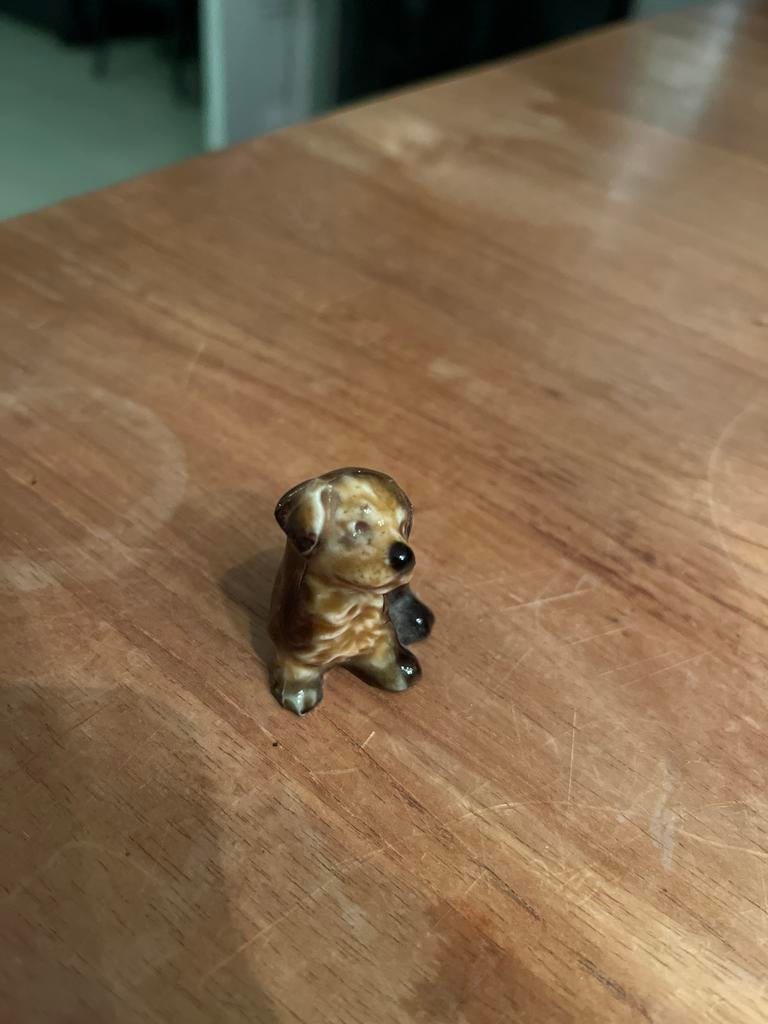 Microminiatuur Hondbeeldje wade Whimsies 1971, Ophalen of Verzenden